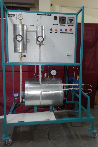 SEPARATING THROTTLING CALORIMETER WITH BOILER & CONDENSER TEST RIG